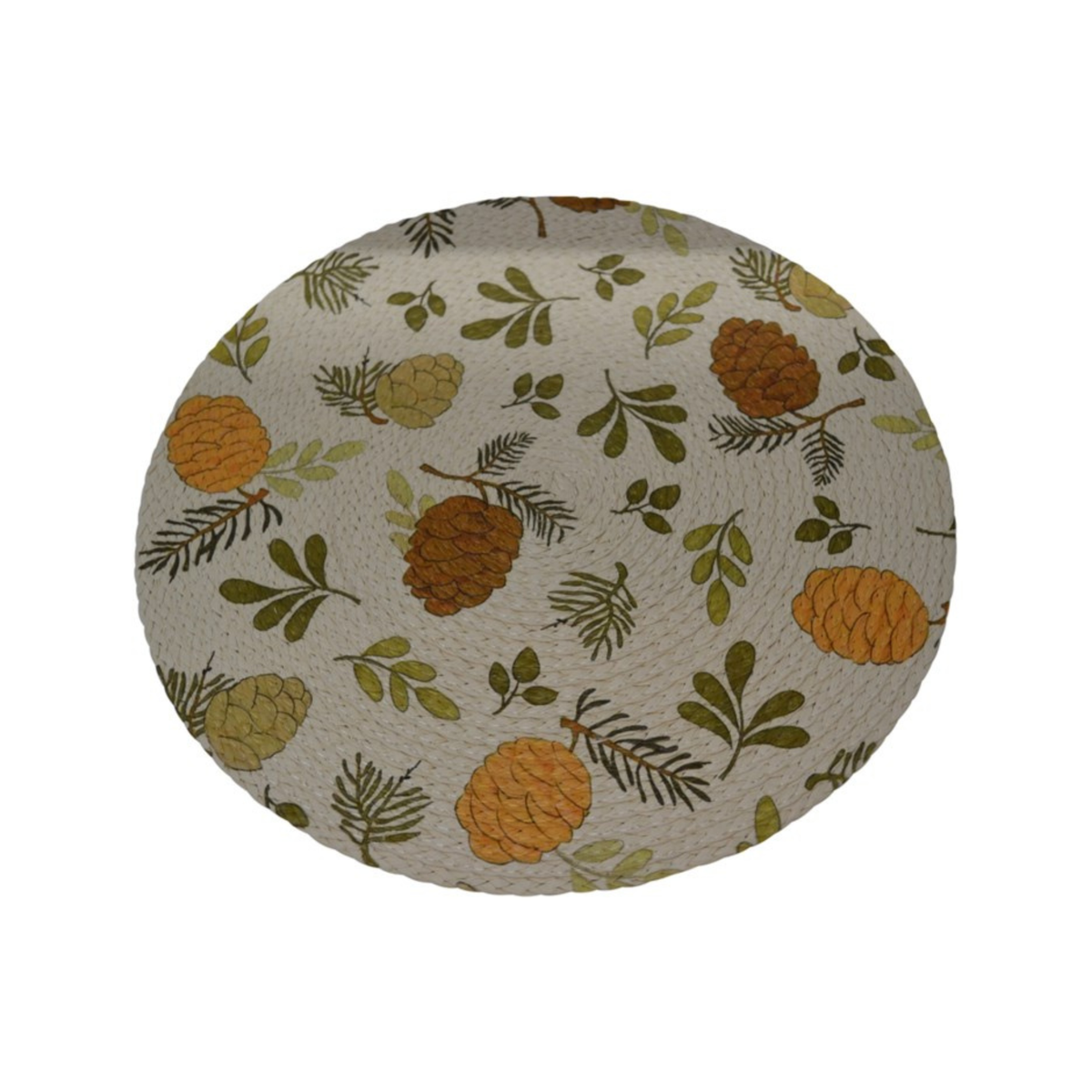 Napperon rond Cocottes automnales 38 cm