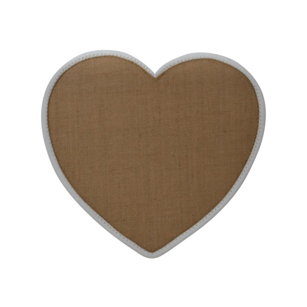 Napperon Coeur à bordure blanche 38 cm