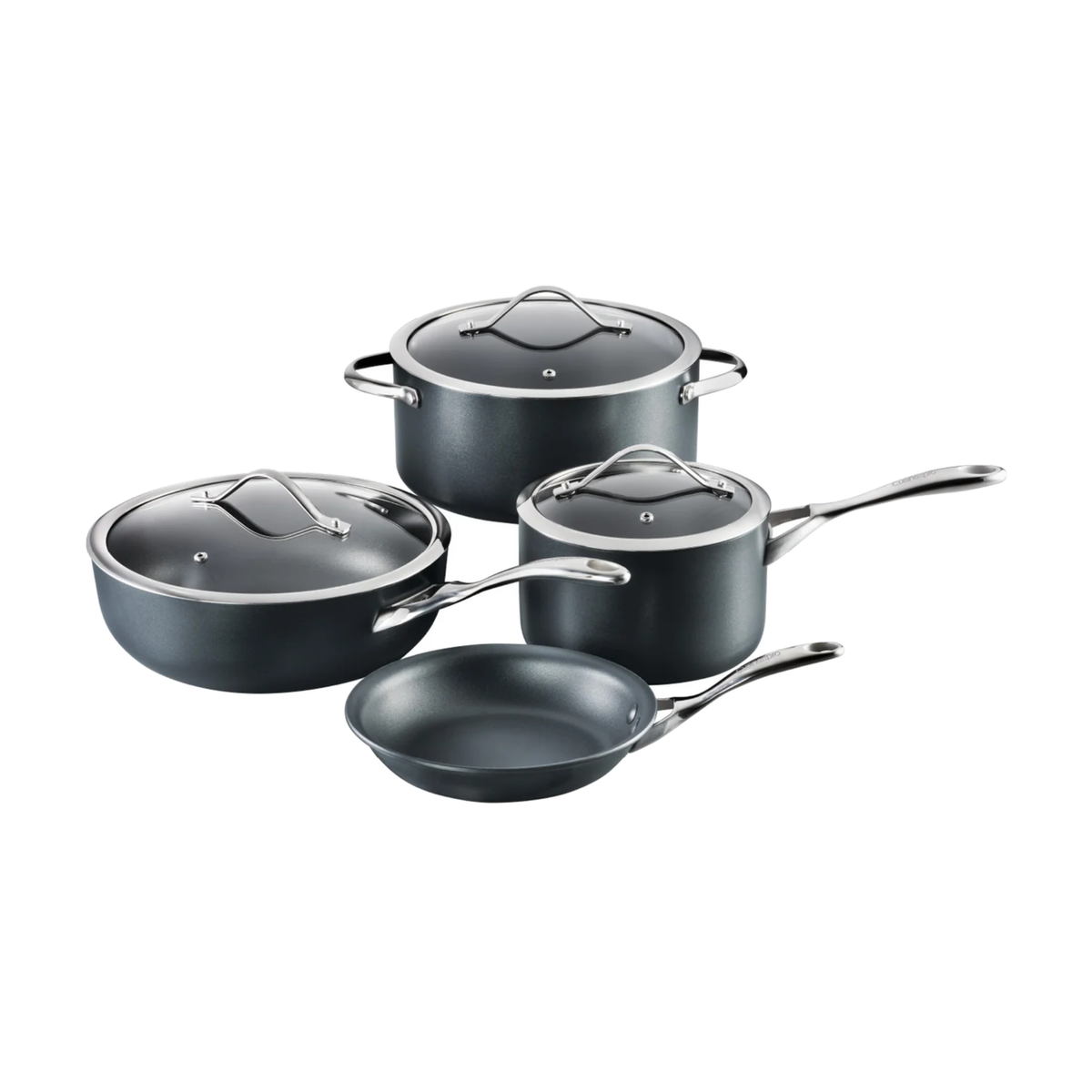 Batterie de cuisine iD3® anodisée dure 7 pièces – Cuisine::pro®
