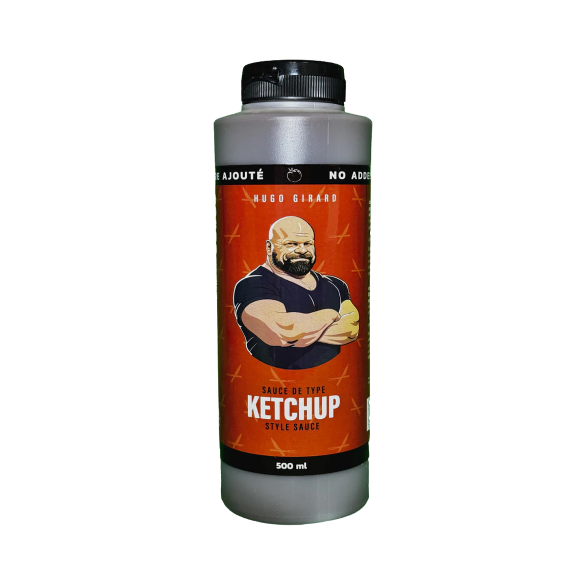 Ketchup sans sucre ajouté 500 ml - Pat BBQ x Hugo Girard