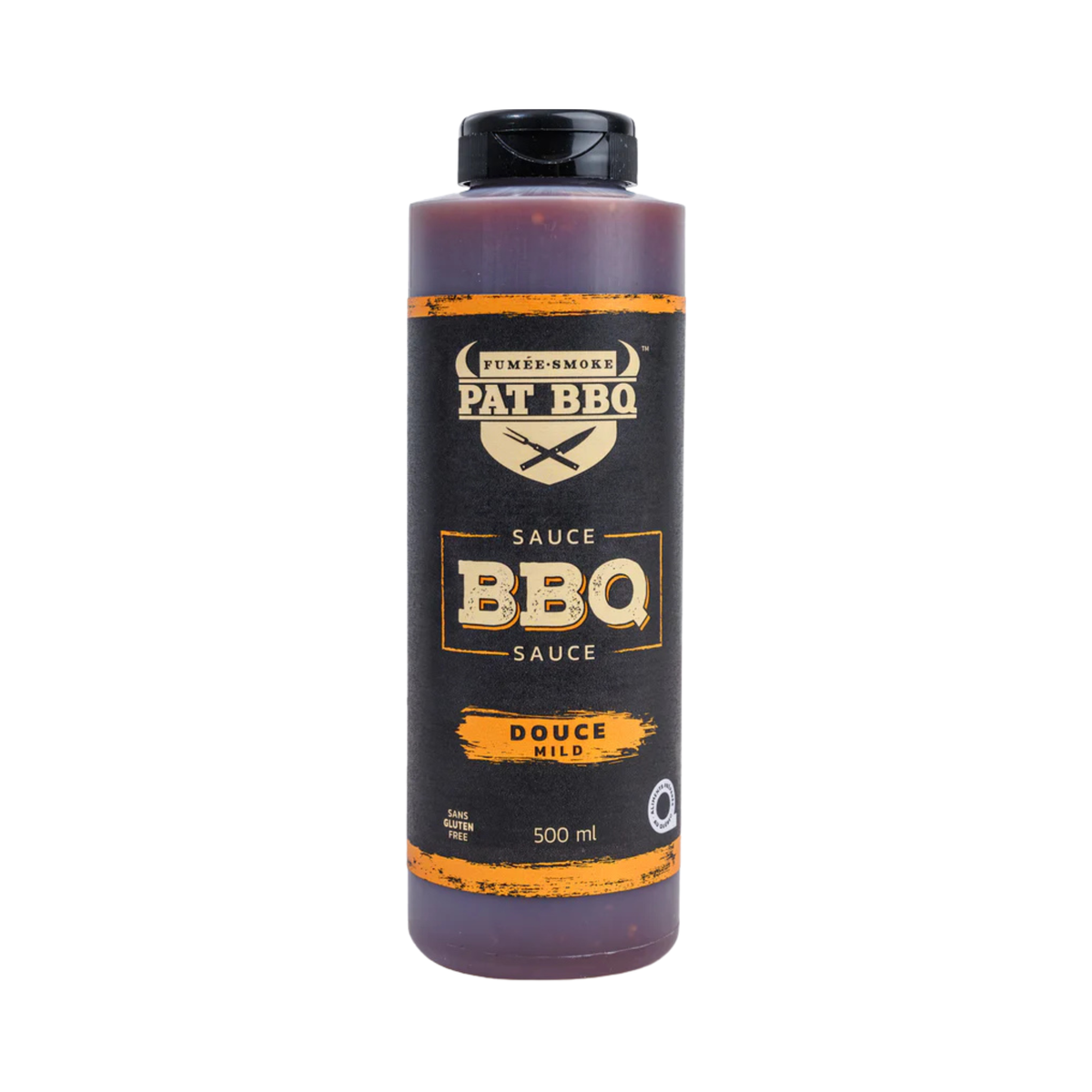 Sauce BBQ douce 500 ml - Pat BBQ