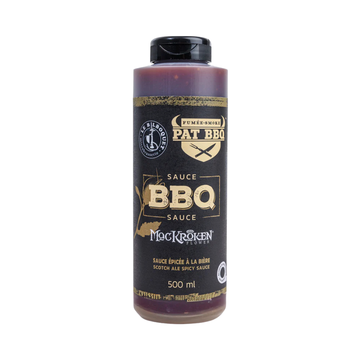 Sauce BBQ à la bière MacKroken 500 ml – Pat BBQ