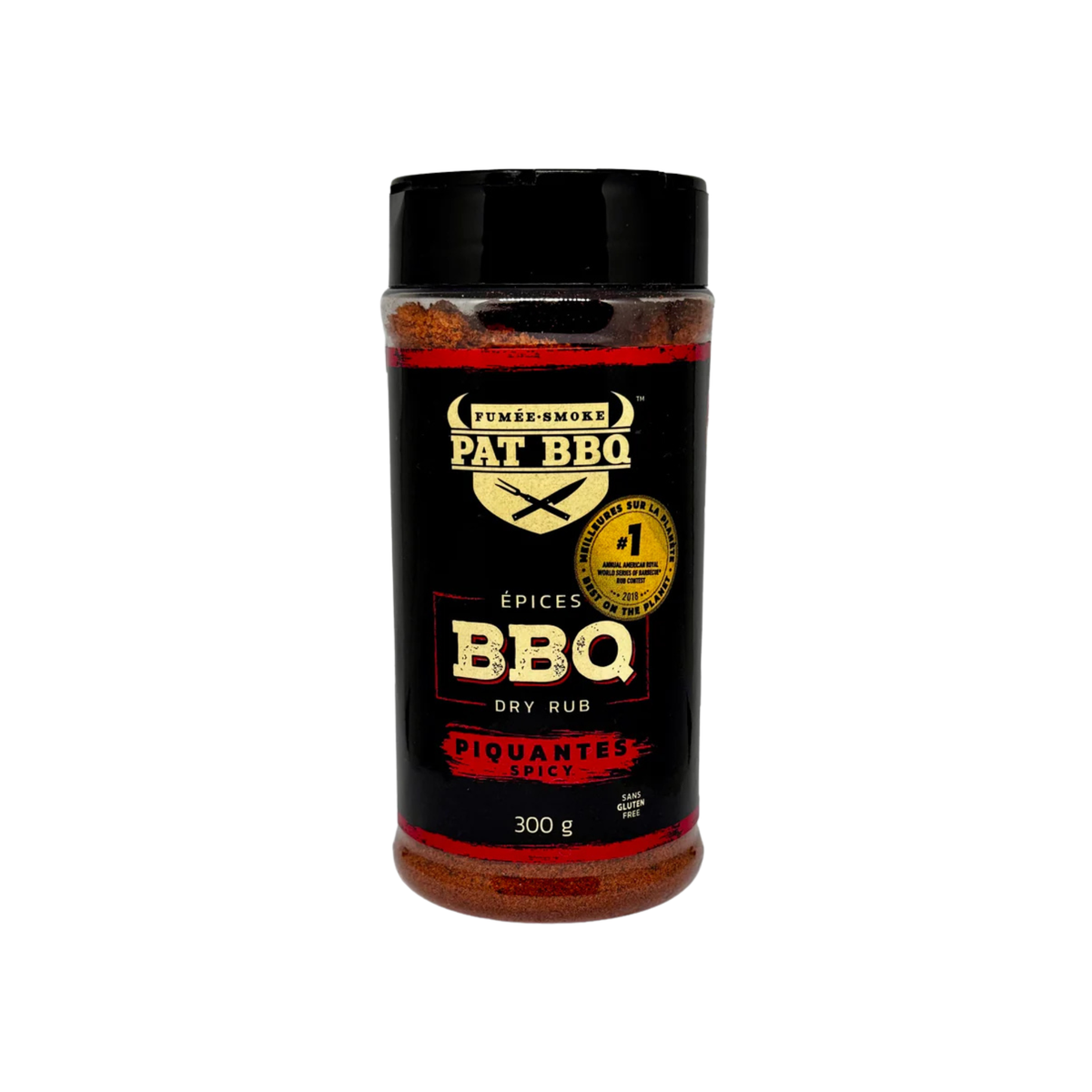 Épices BBQ piquantes porc & poulet 300 g – Pat BBQ