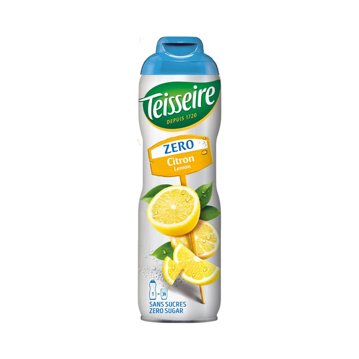 Sirop sans sucre Citron 600 ml - Teisseire