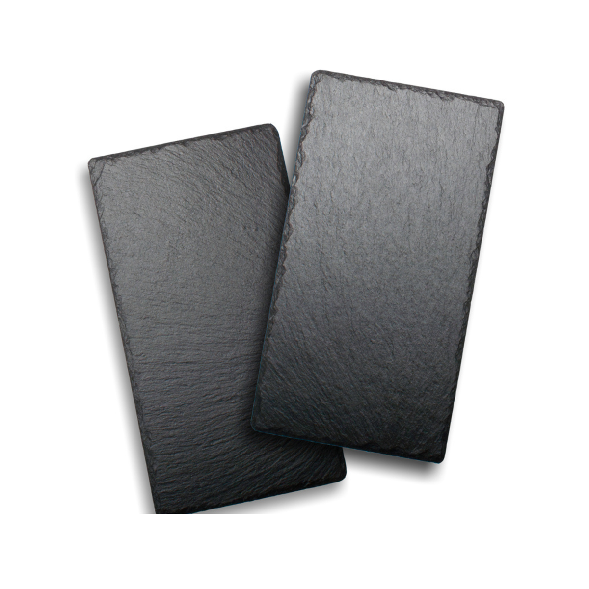 Ensemble de 2 plateaux de service en ardoise 28 cm - Danesco