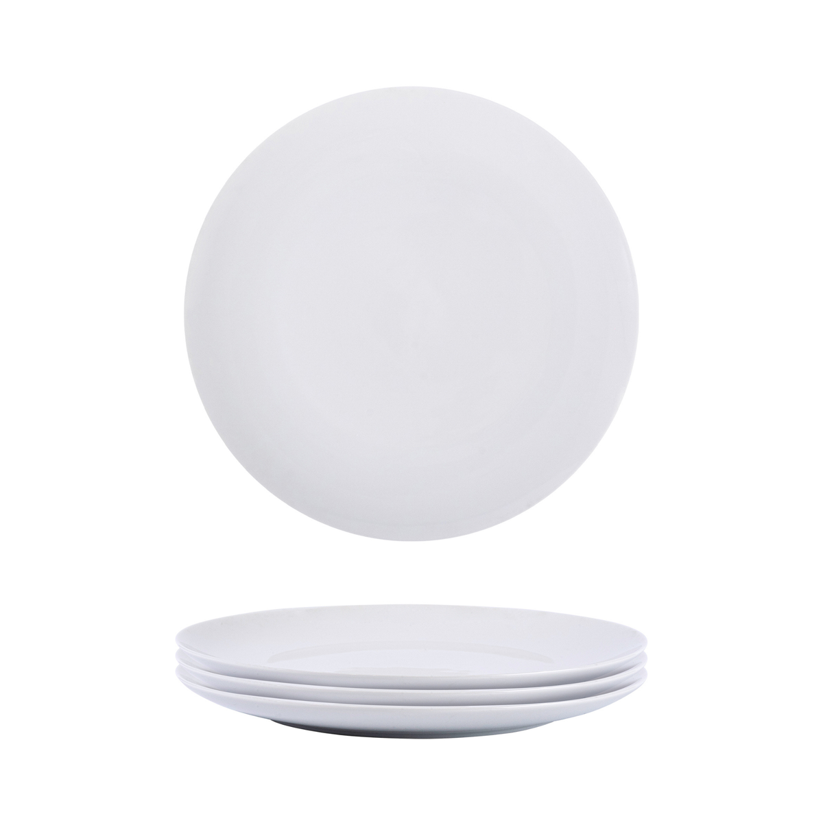 Ensemble de 4 assiettes à dîner Gourmet 27 cm