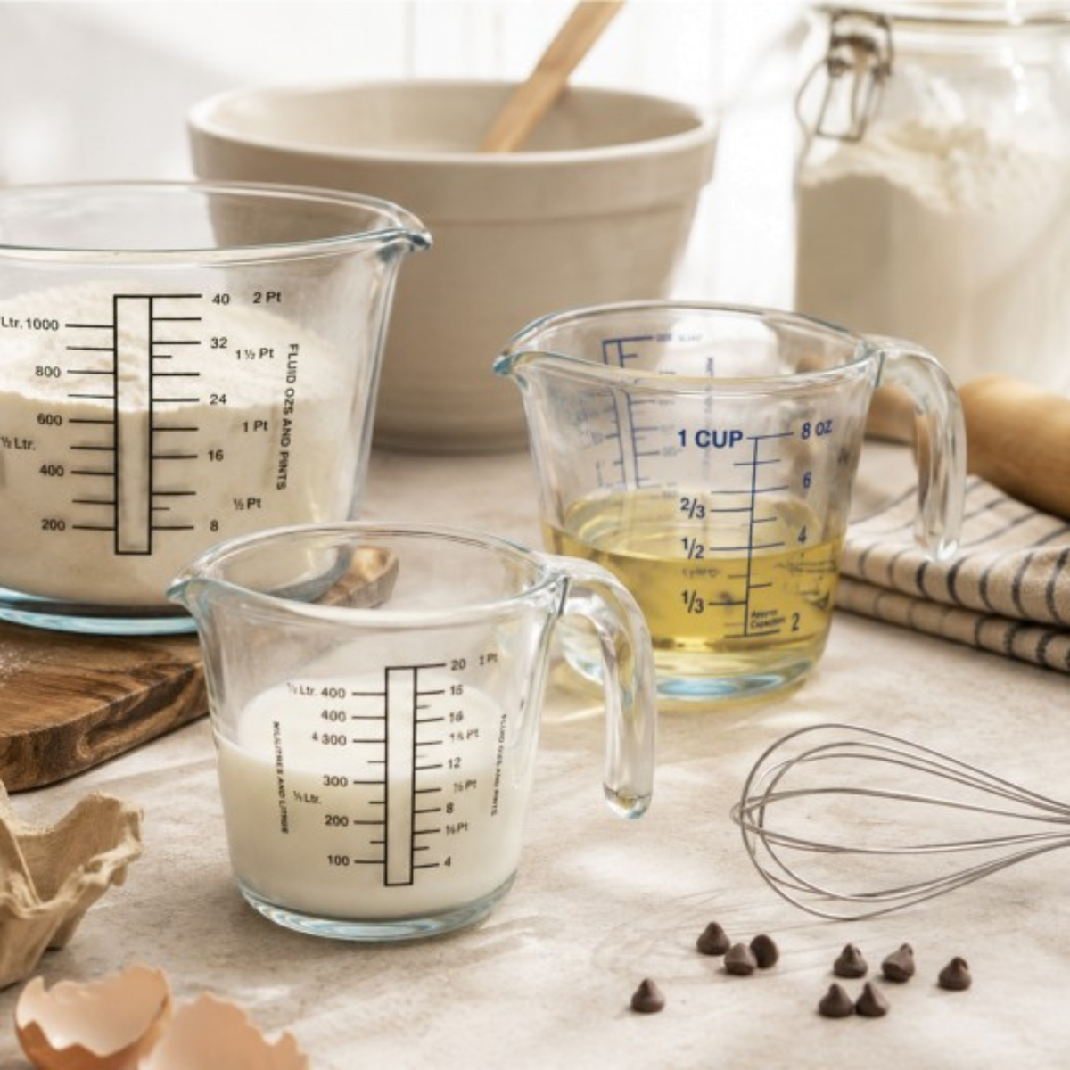 Tasse à mesurer en verre Ôcuisine 0,5 L