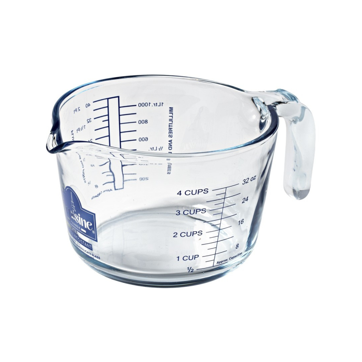 Tasse à mesurer en verre Ôcuisine 1 L