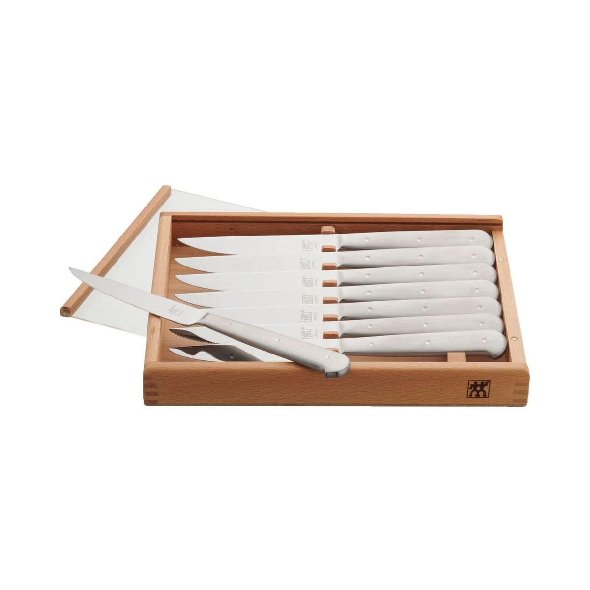 Ensemble de 8 couteaux à steak en acier inoxydable Porterhouse – ZWILLING