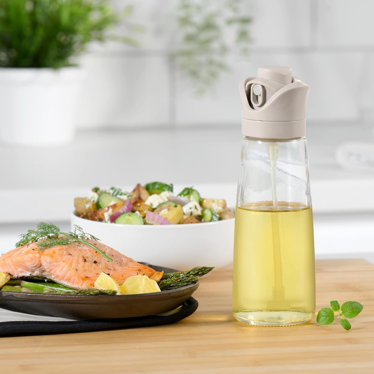 Distributeur d’huile en verre 2-en-1 340 ml - Starfrit