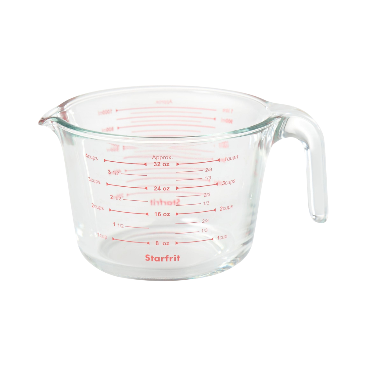 Tasse à mesurer en verre 1 L - Starfrit