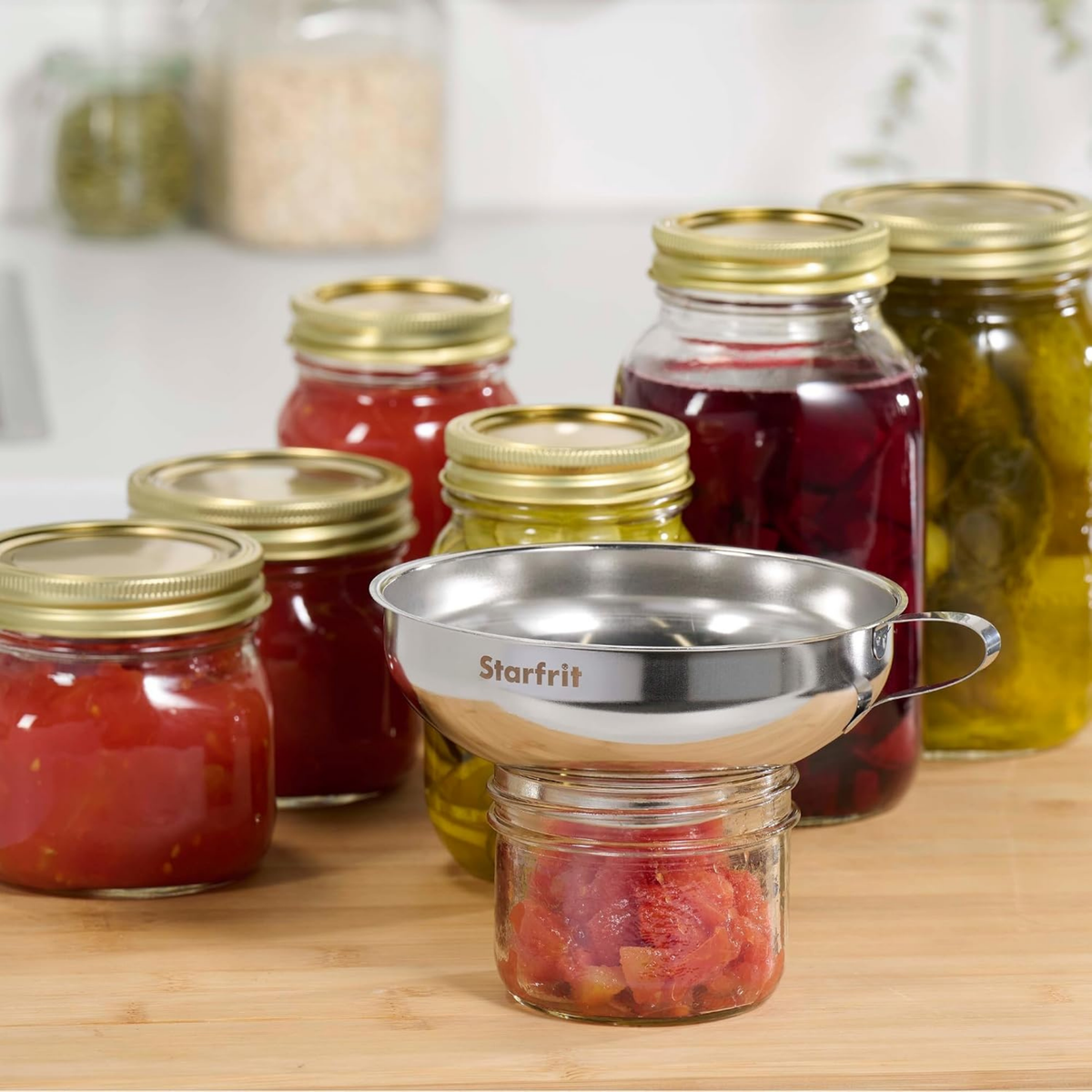 Entonnoir de mise en conserve en acier inoxydable - Starfrit