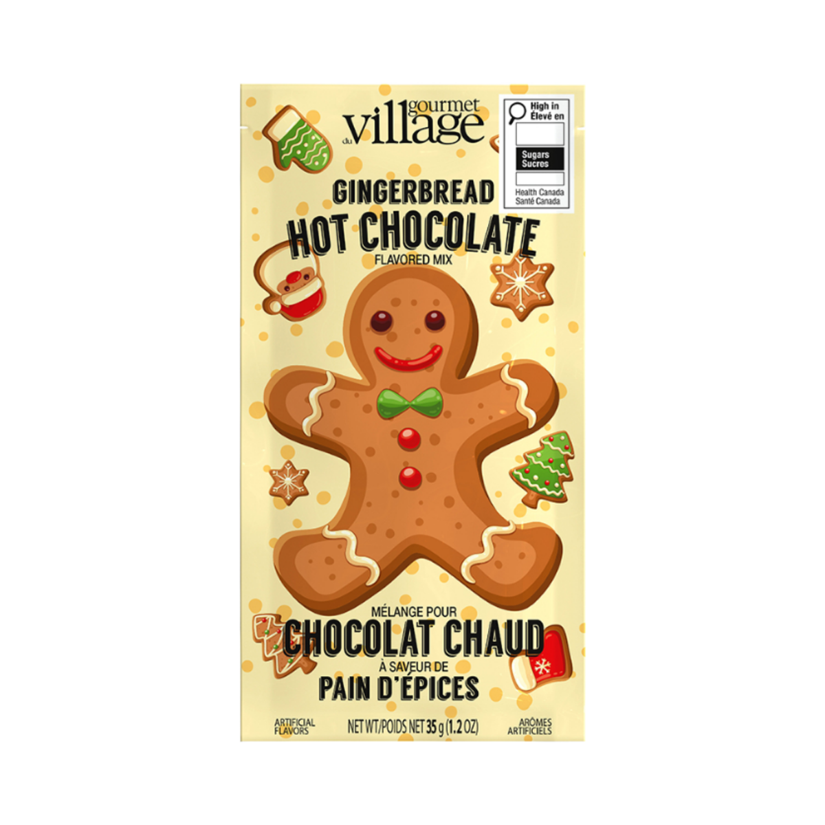 Gingerbread Hot Chocolate 35g - Gourmet du Village