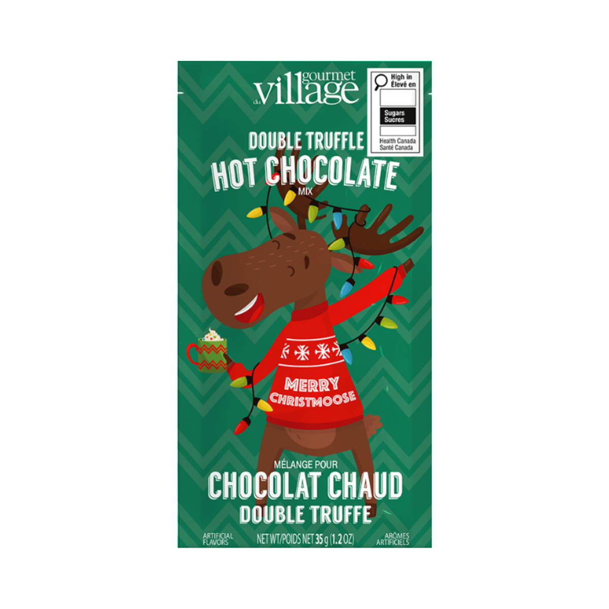 Chocolat chaud double truffe Orignal 35 g - Gourmet du Village