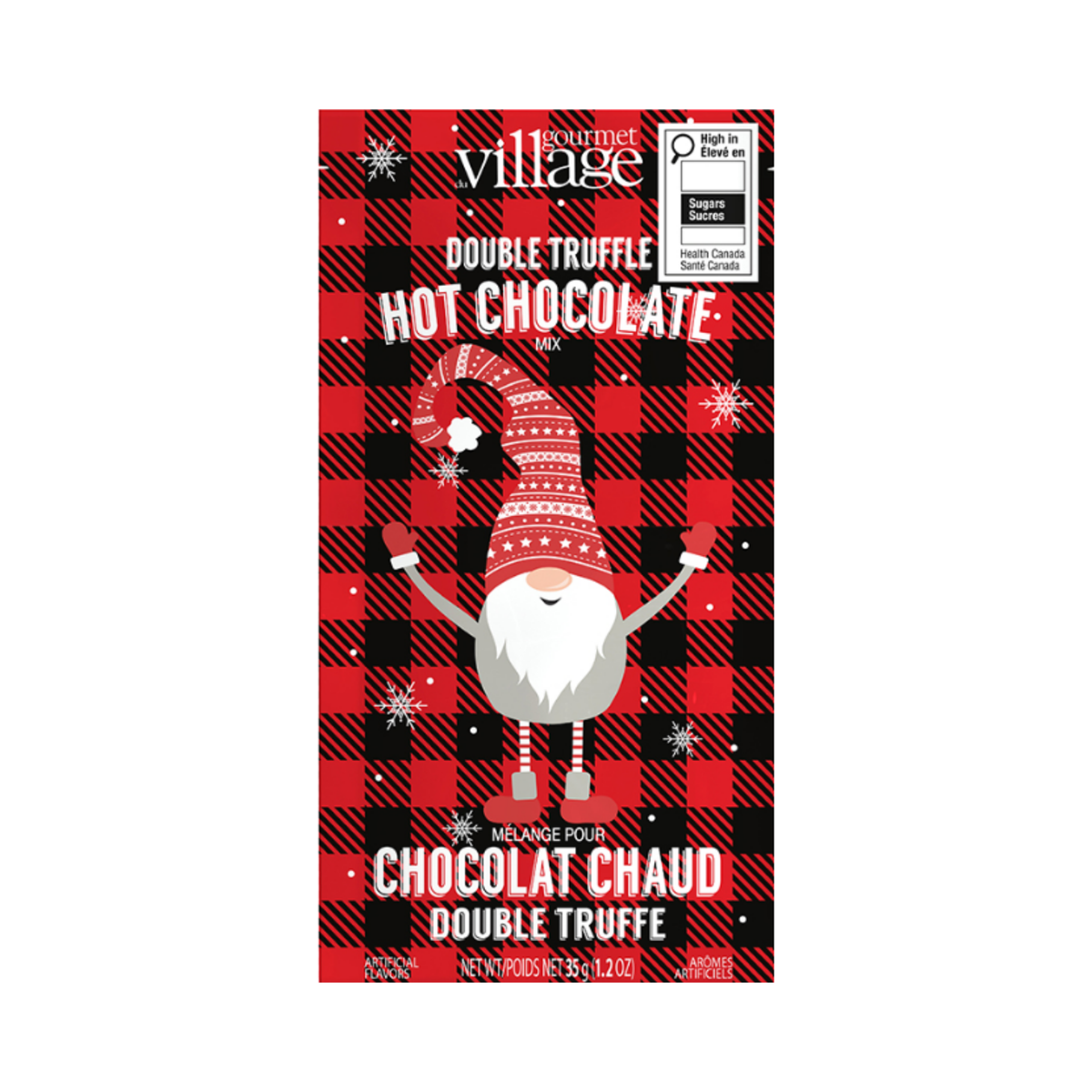 Chocolat chaud double truffe Gnome 35 g - Gourmet du Village