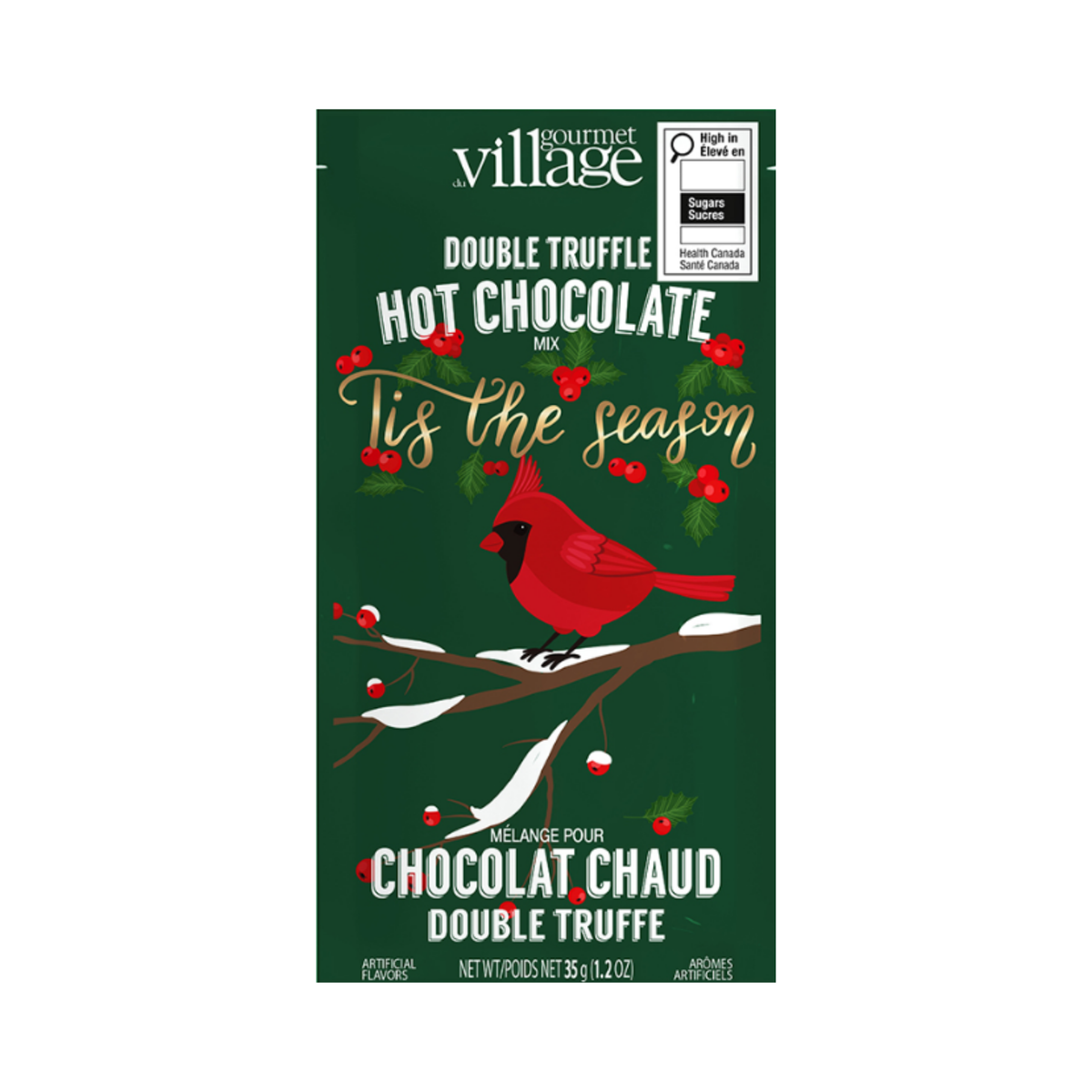 Cardinal Double Truffle Hot Chocolate 35 g - Gourmet du Village