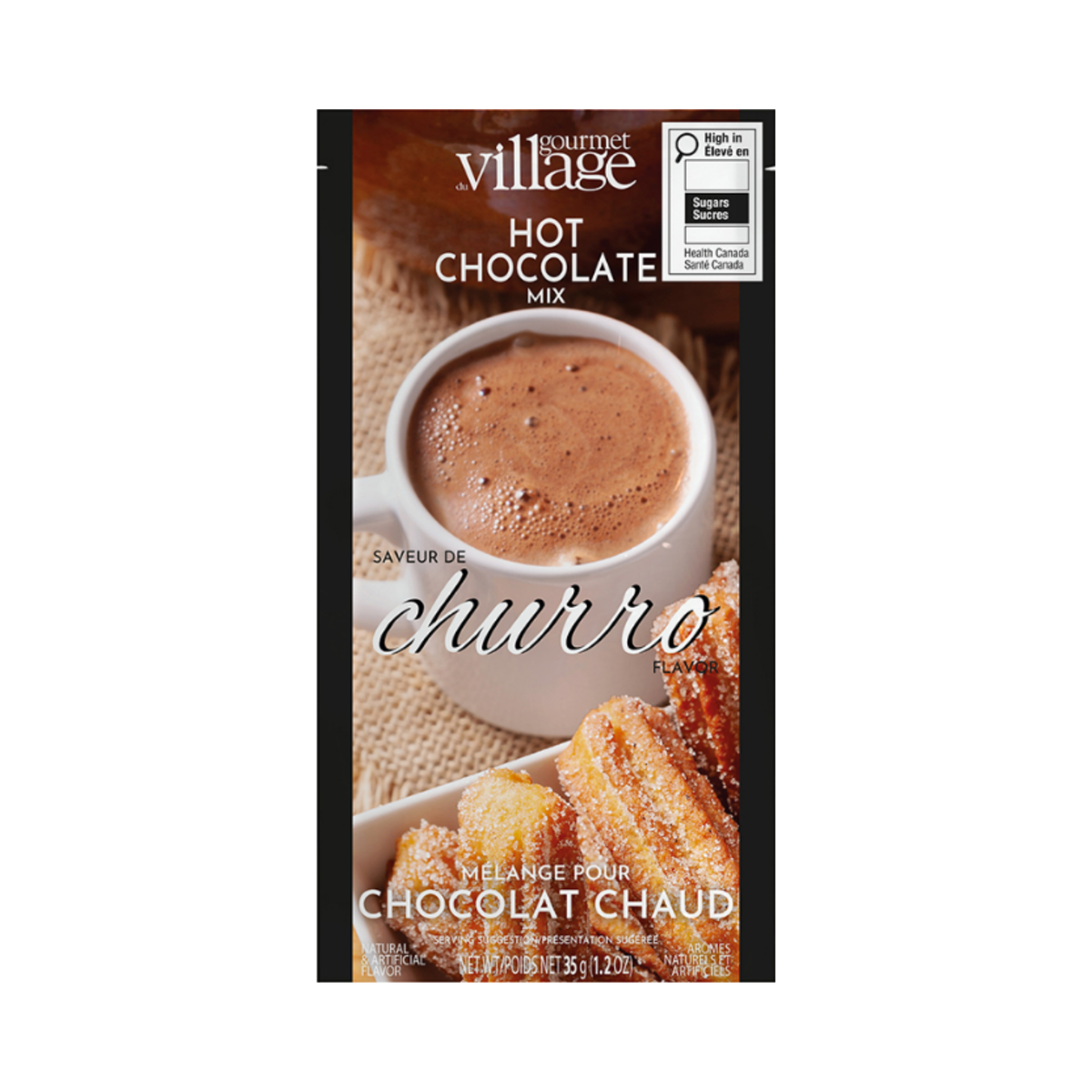 Double Truffle Hot Chocolate Churro 35 g - Gourmet du Village