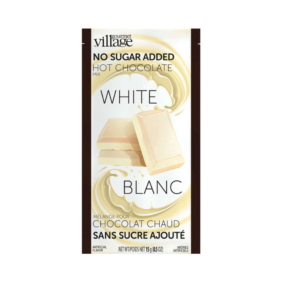 Sugar-free white hot chocolate 35g - Gourmet du Village