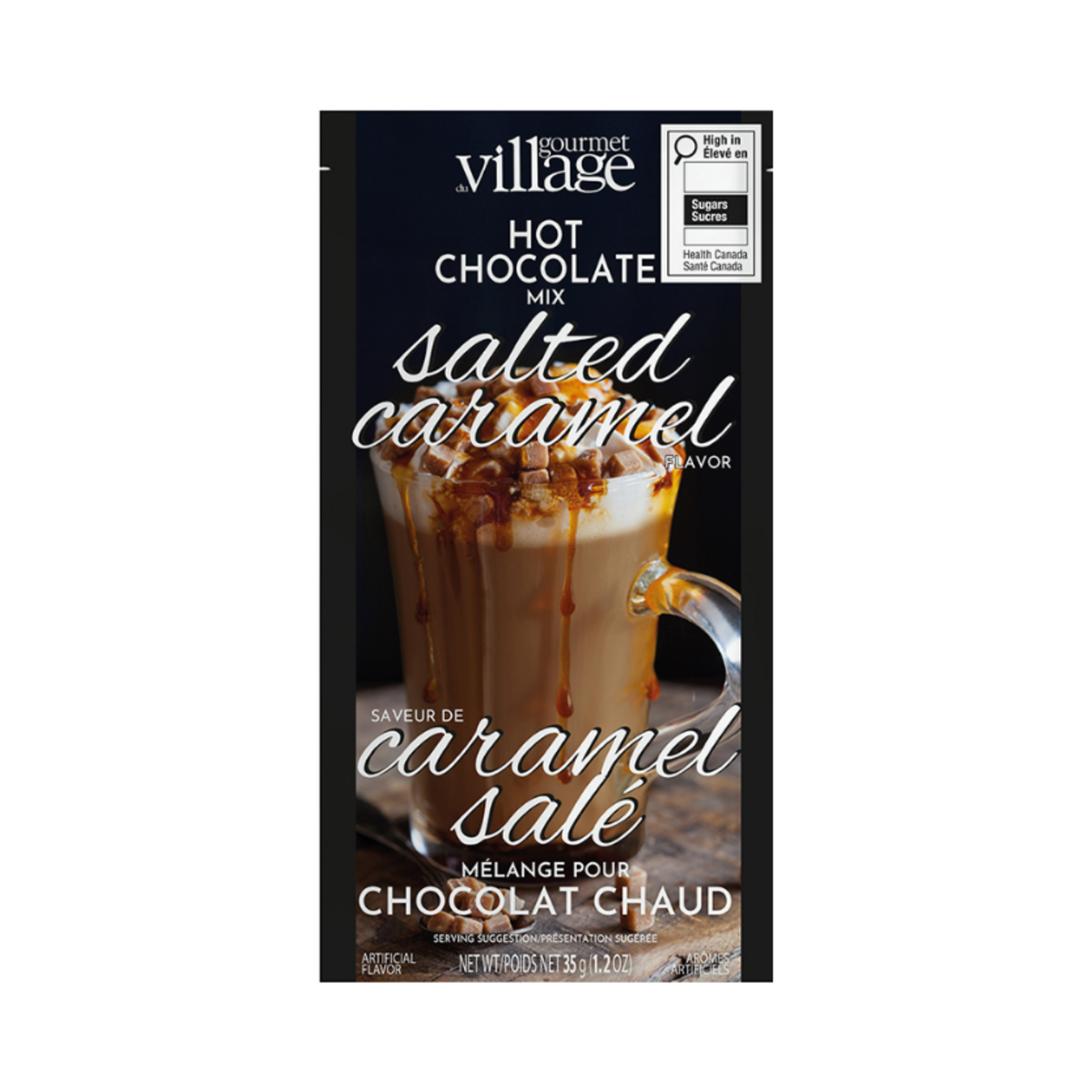 Salted Caramel Hot Chocolate 35g - Gourmet du Village