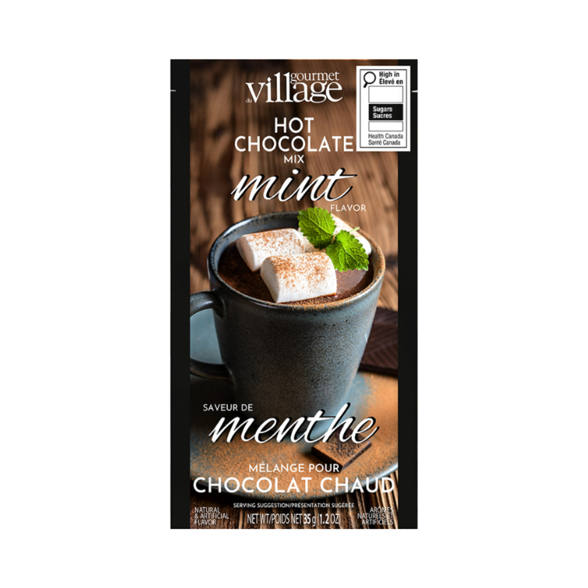 Mint Hot Chocolate 35g - Gourmet du Village
