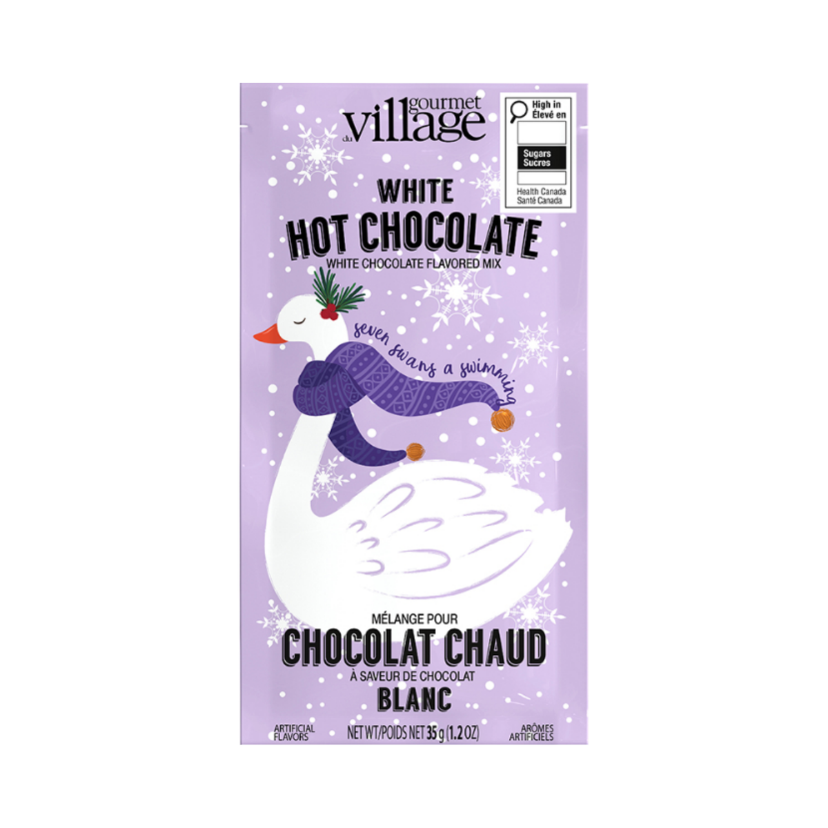 Cygne White Hot Chocolate 35 g - Gourmet du Village
