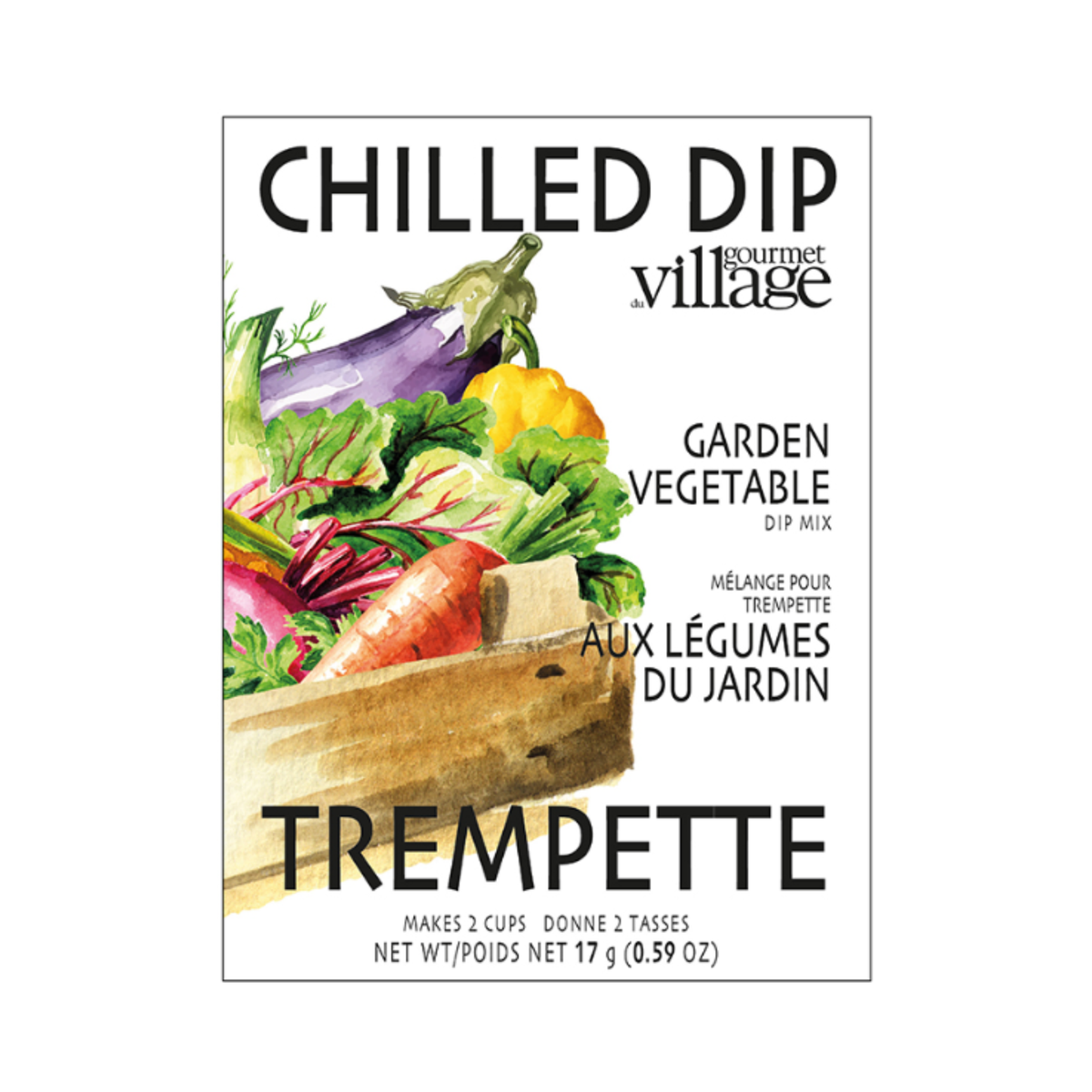 Mélange pour trempette aux légumes du jardin 17 g - Gourmet du Village