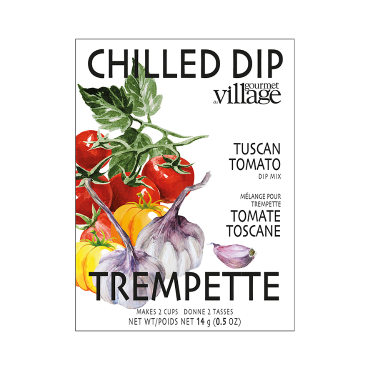 Mélange pour trempette aux tomates toscanes 14 g - Gourmet du Village
