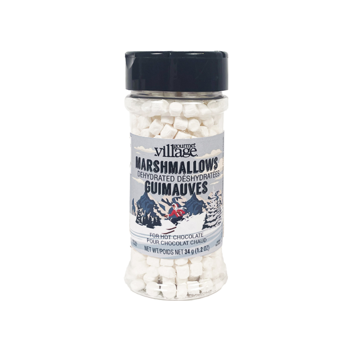 Mini guimauves déshydratées Après-ski 34 g - Gourmet du Village