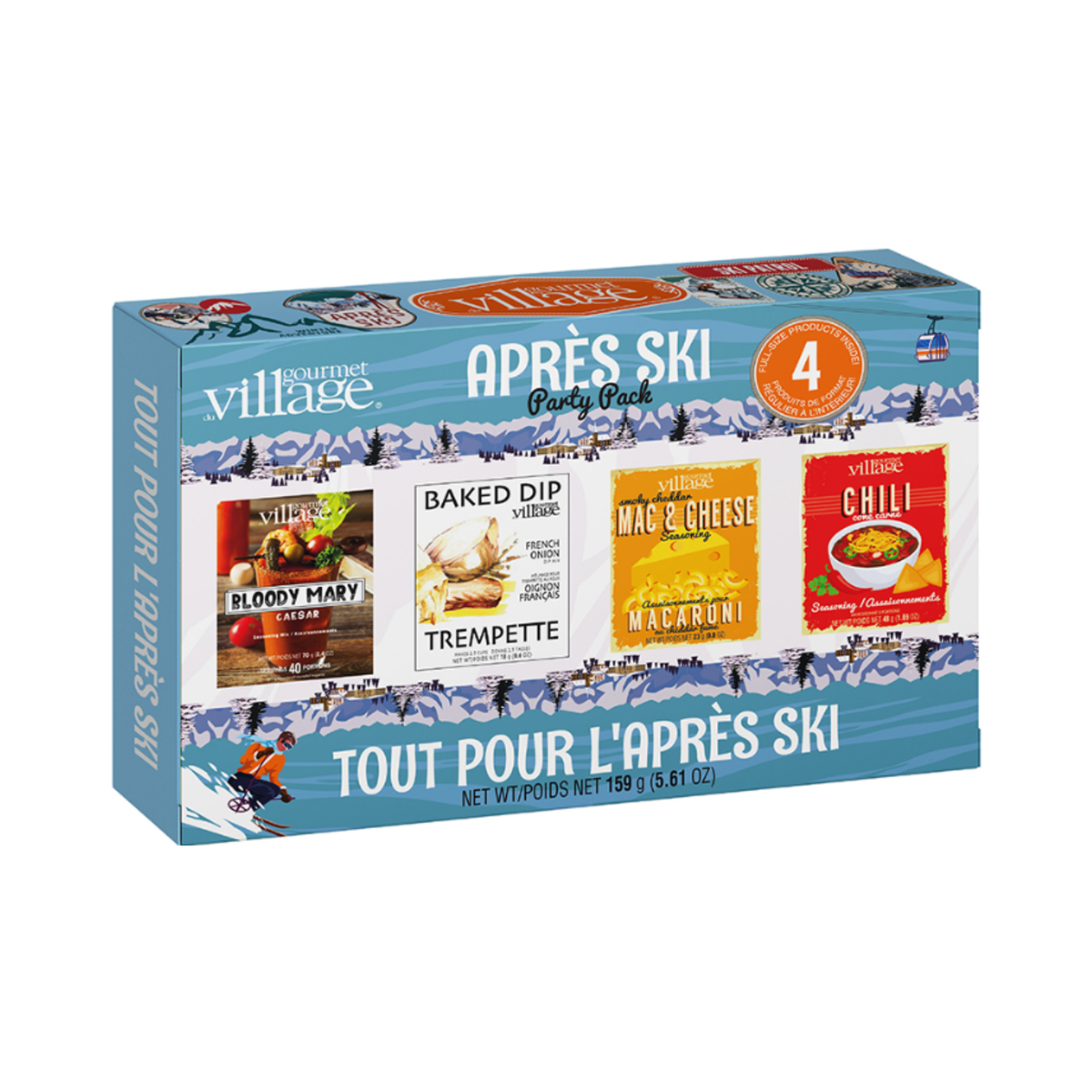 Coffret de mélanges et assaisonnements Après-ski - Gourmet du Village