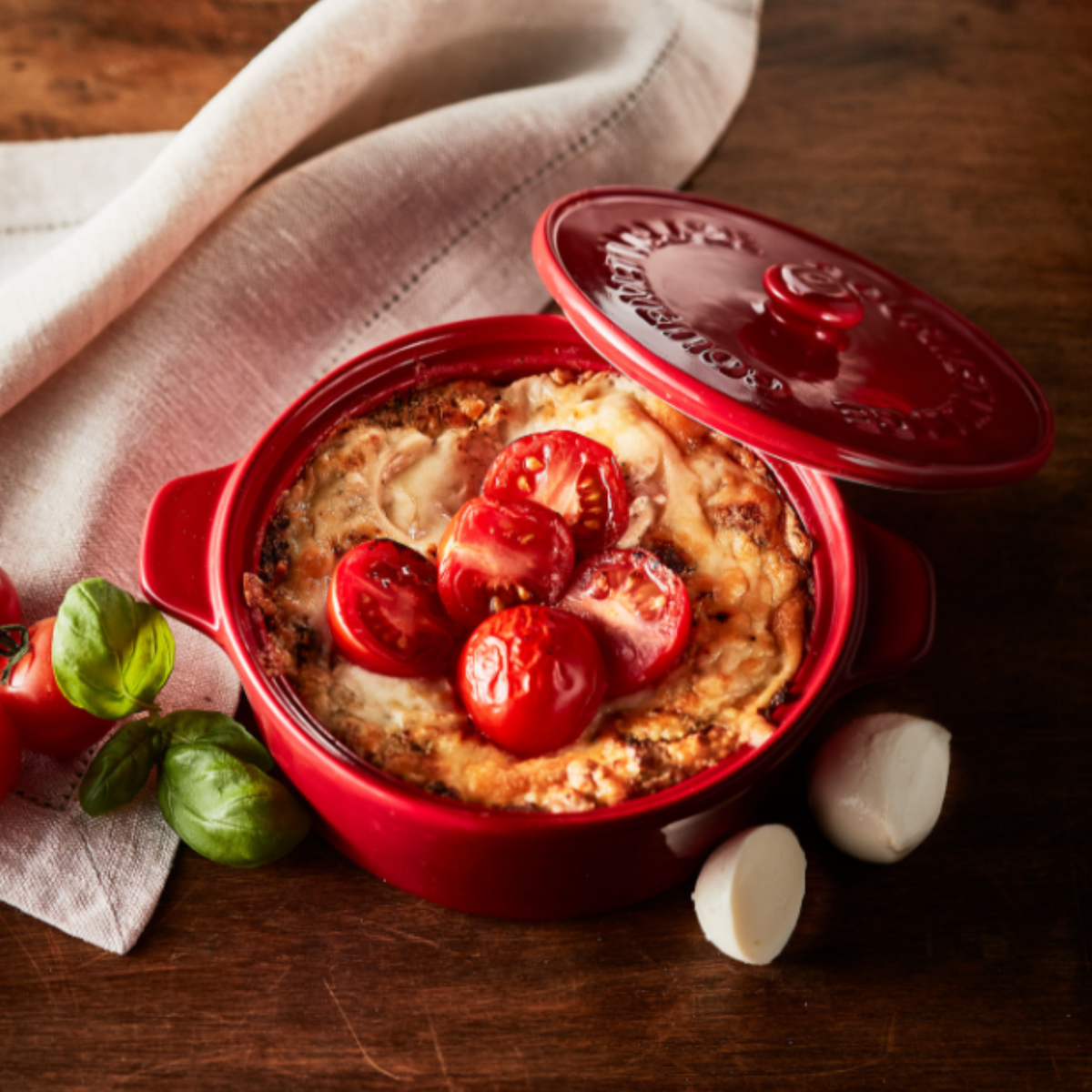 Red Ceramic Baking Dish 500 ml - Gourmet du Village