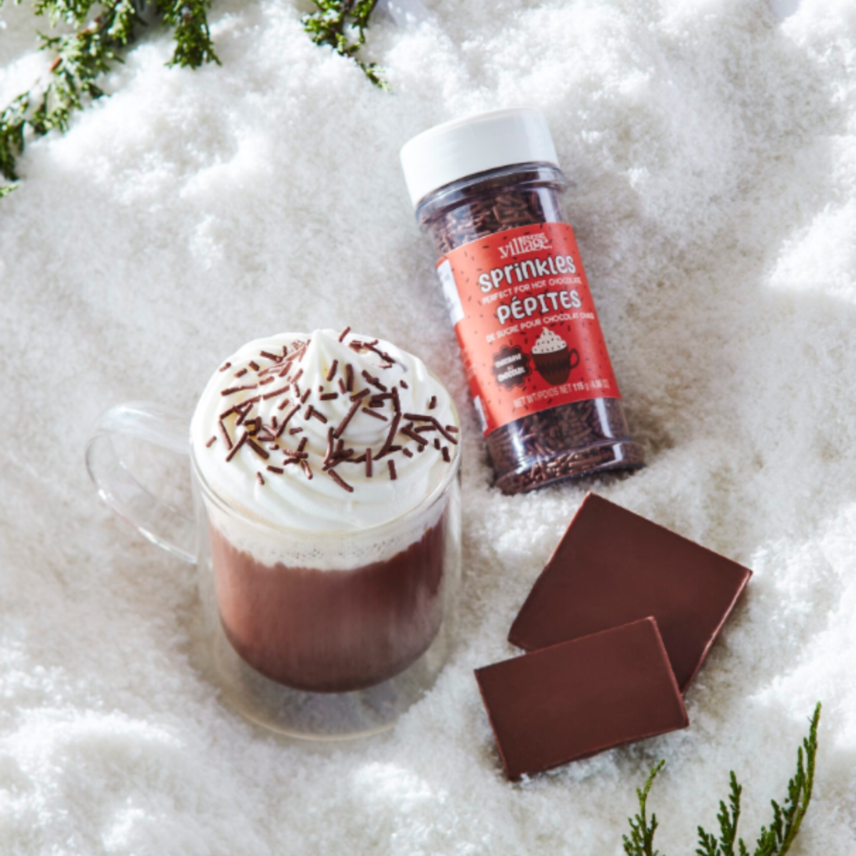 Pépites de sucre au chocolat pour chocolat chaud 115 g - Gourmet du Village