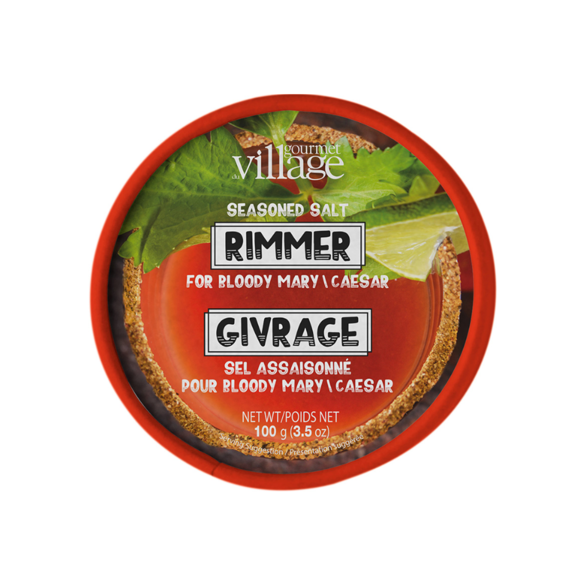 Givrage de verre sel assaisonné pour Bloody Mary 100 g - Gourmet du Village