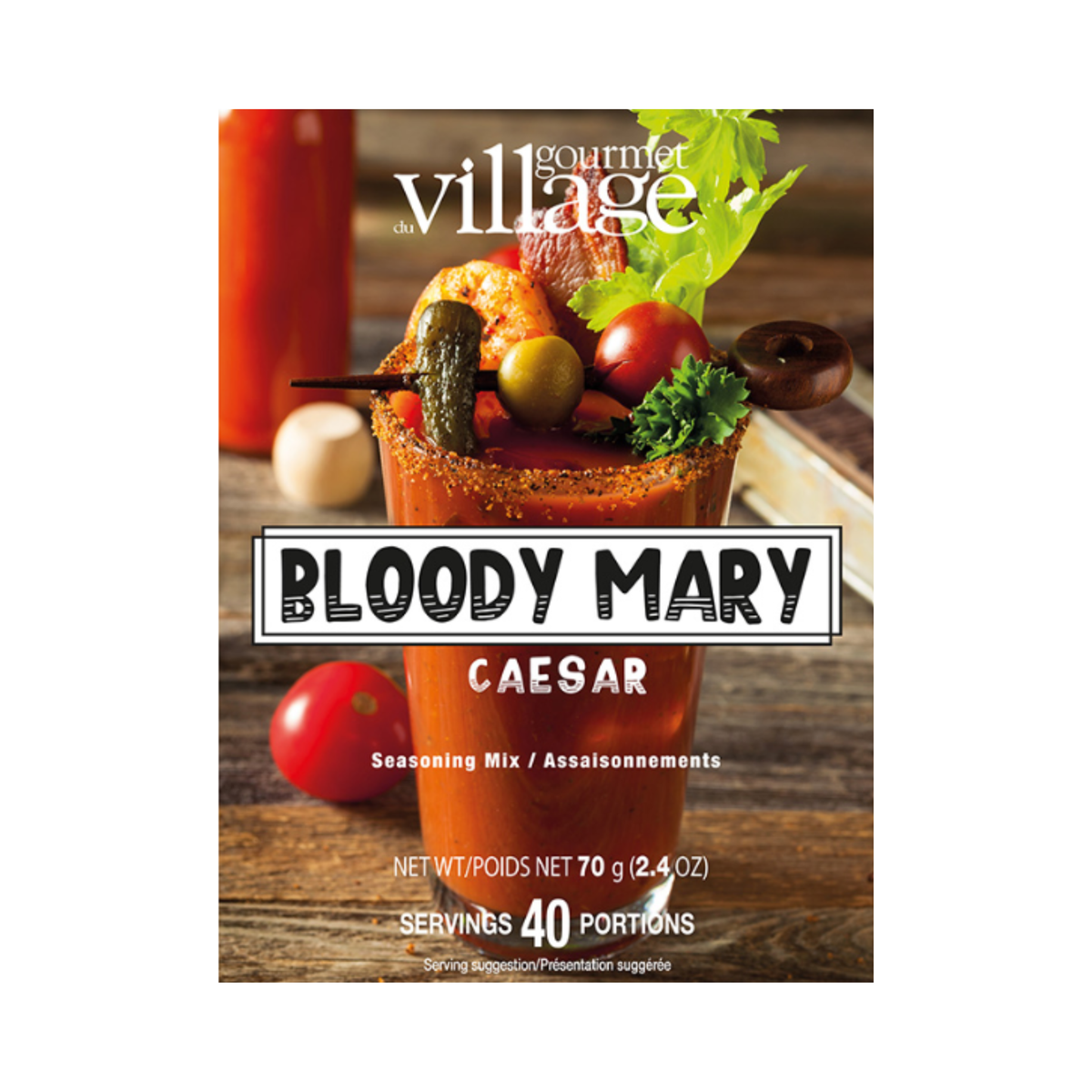 Assaisonnements à Bloody Mary 70 g - Gourmet du Village