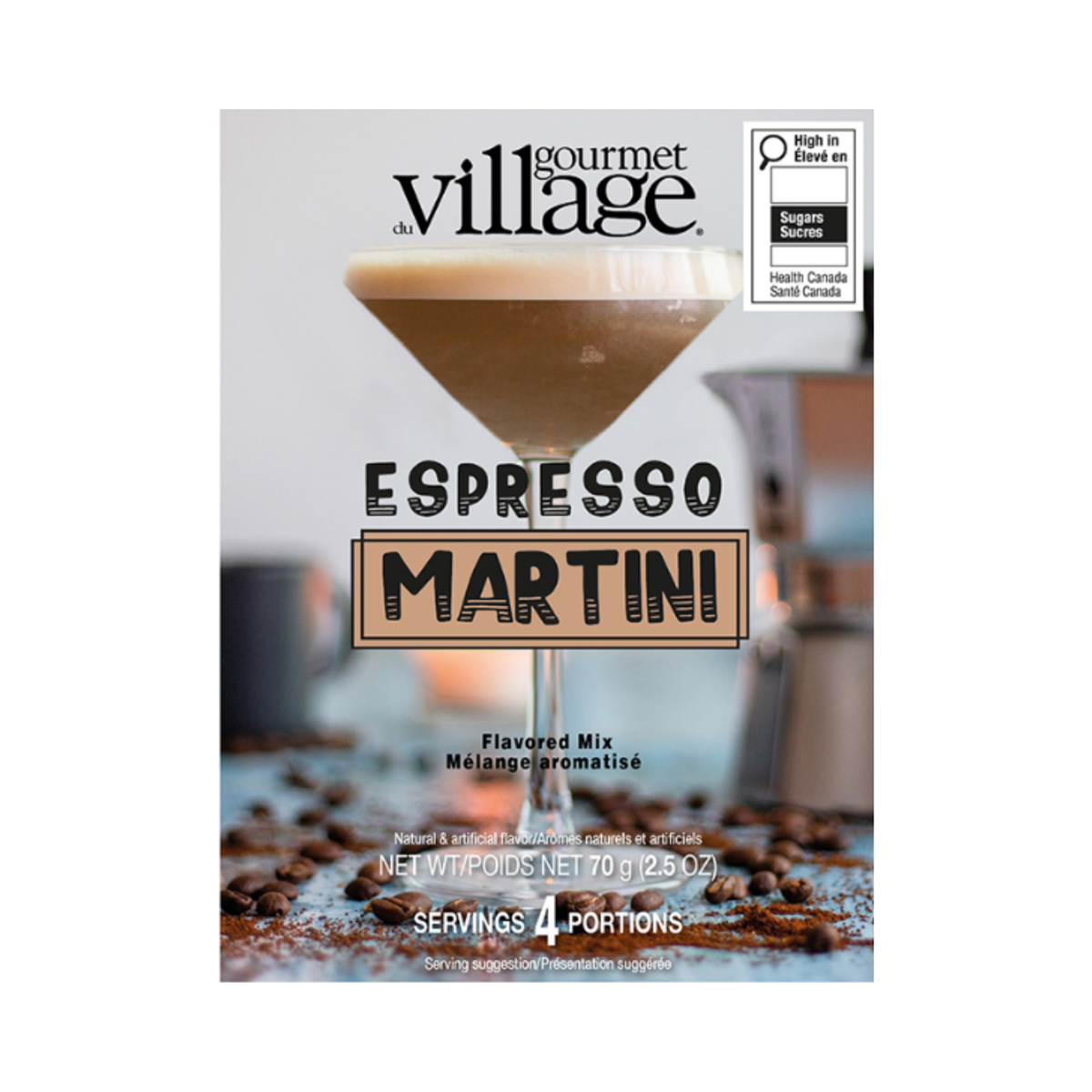 Mélange à cocktail Espresso Martini 70 g - Gourmet du Village
