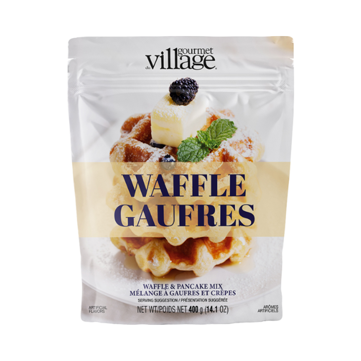Mélange à gaufres et crêpes 400 g - Gourmet du Village