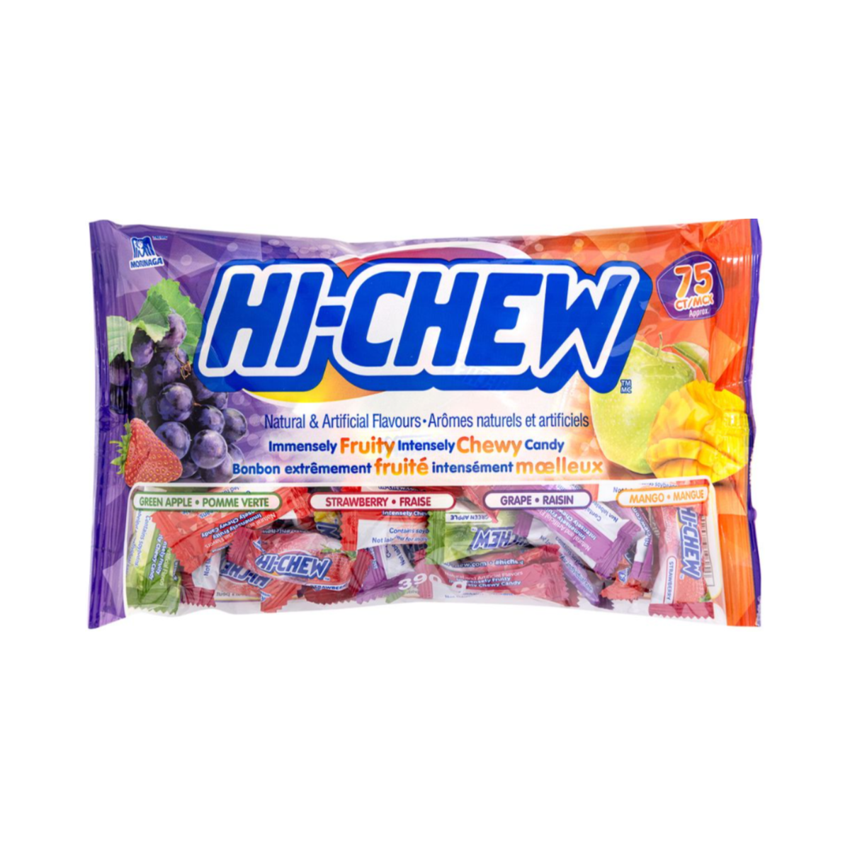 Bonbons fruités et moelleux Hi-Chew 390 g - Regal Confection
