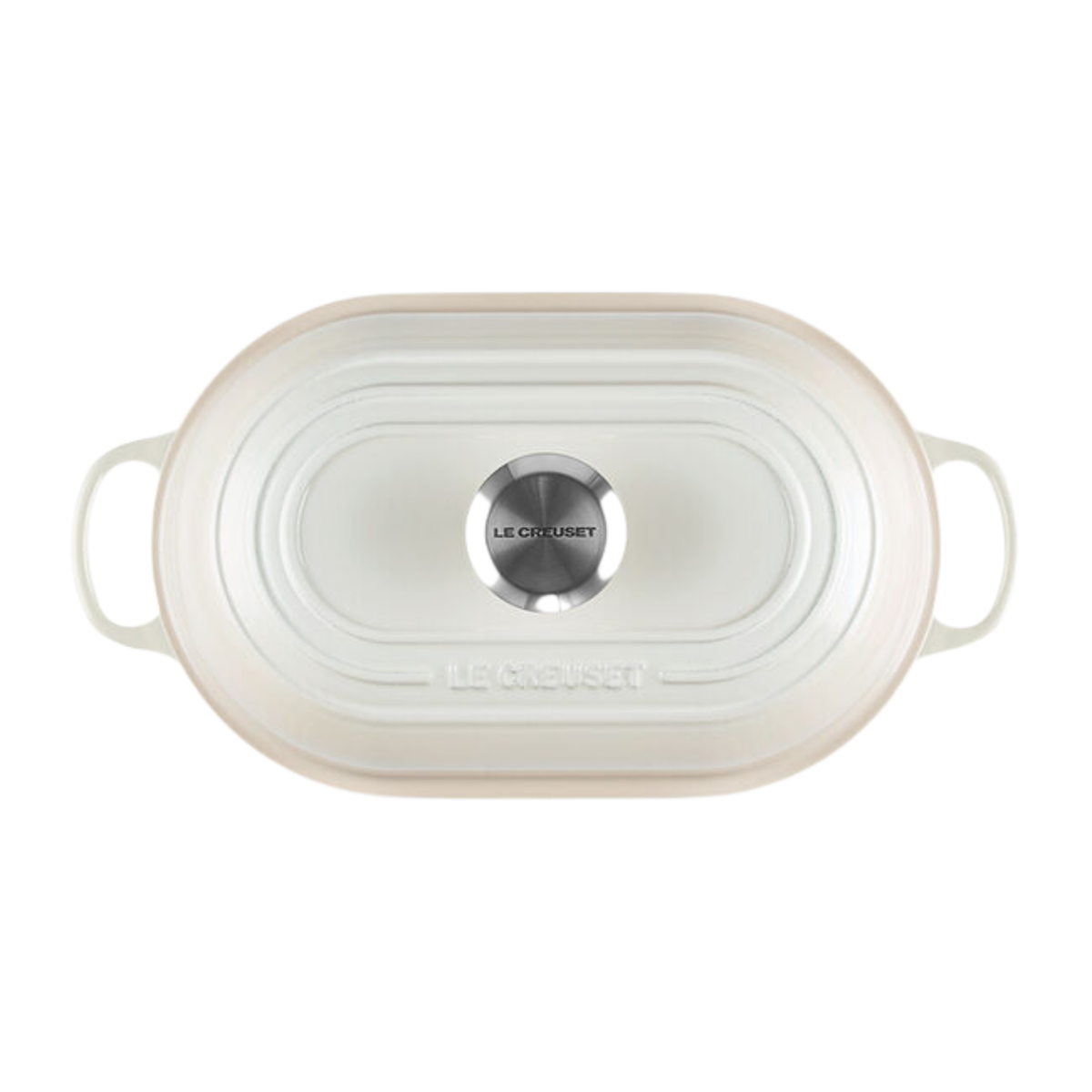 Cocotte à pain ovale Meringue 1,4 L - Le Creuset