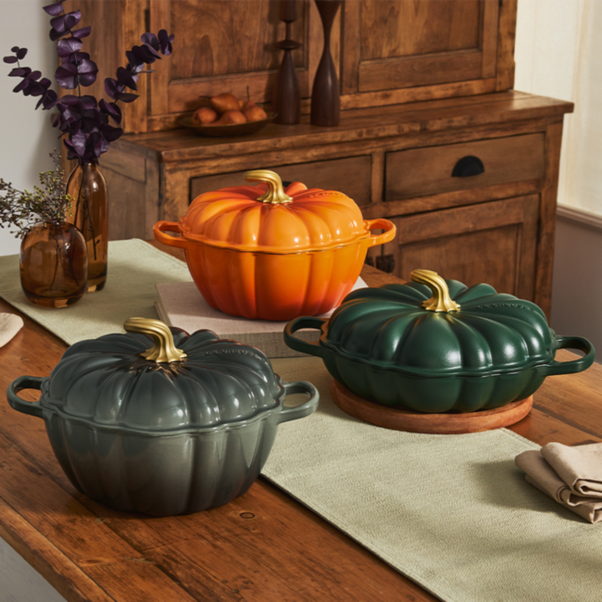 Cocotte citrouille Persimmon 3,7 L - Le Creuset