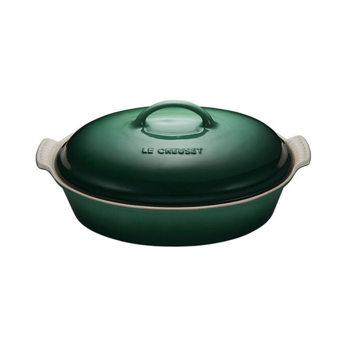 Covered Oval Dish Artichaut 3.8 L - Le Creuset