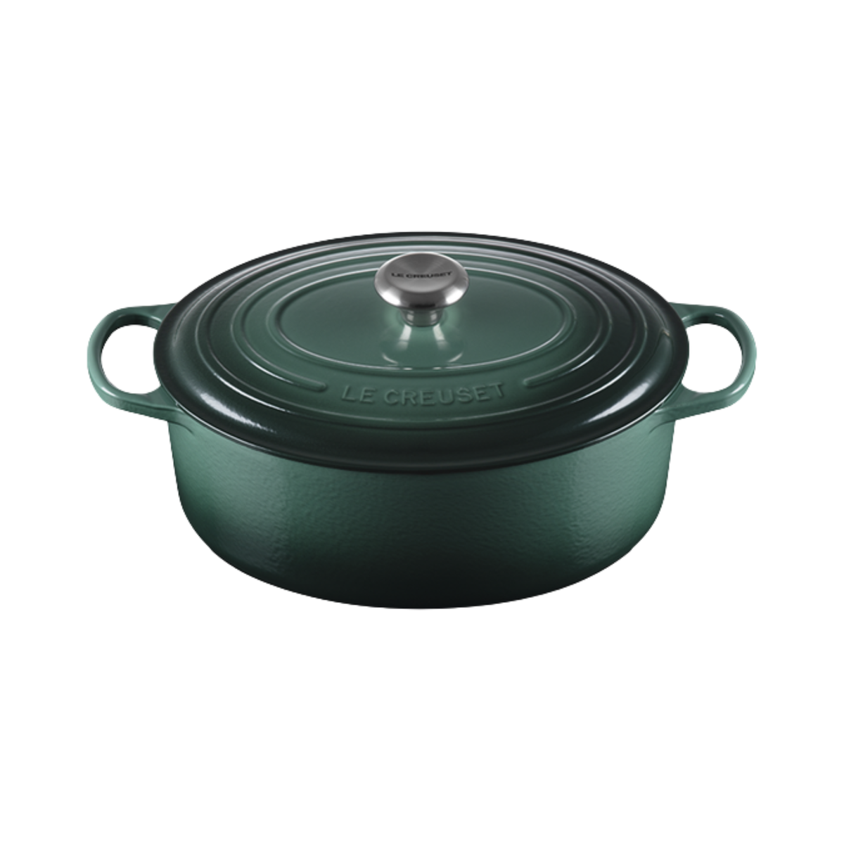 Cocotte ovale en fonte émaillée Artichaut 4,7 L - Le Creuset