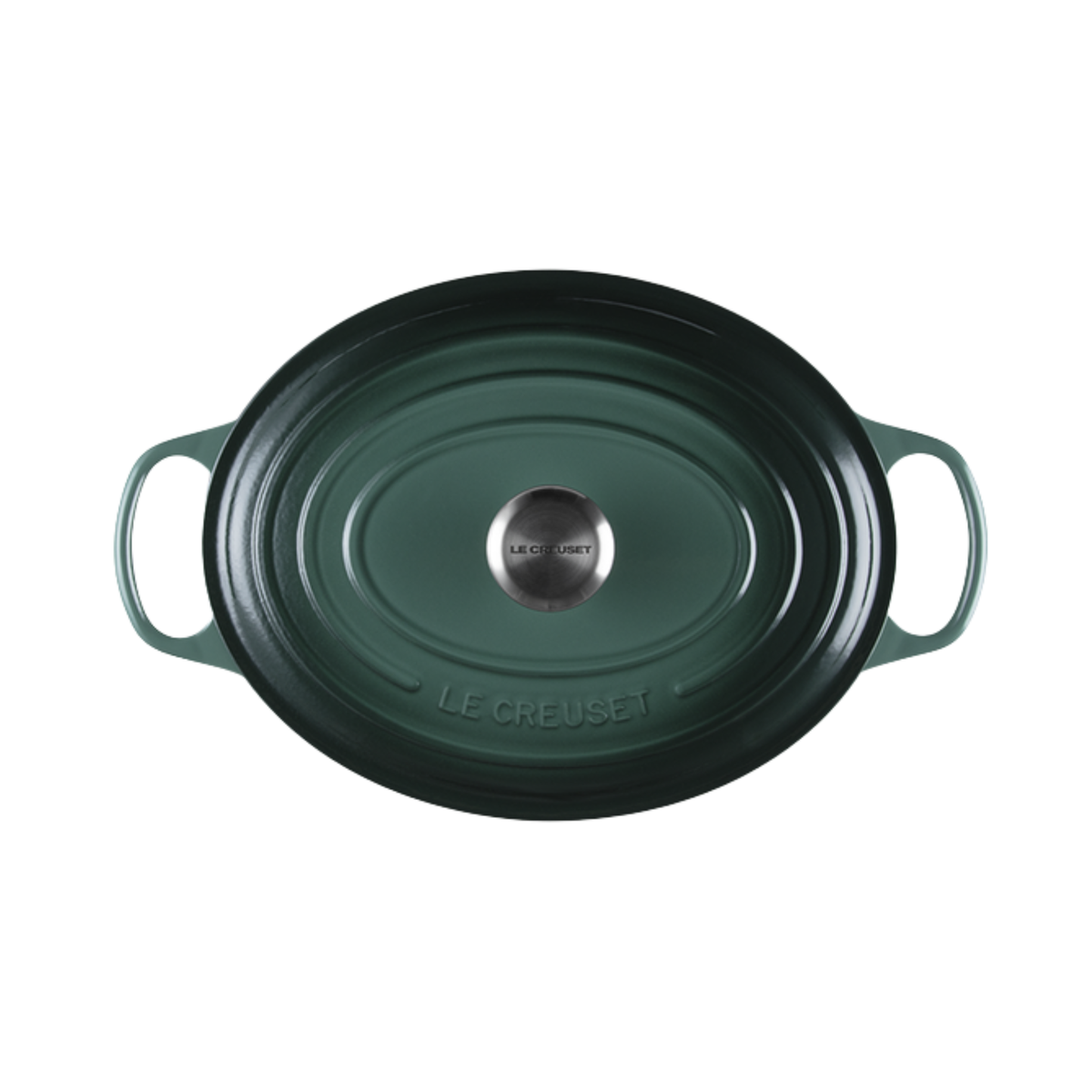Cocotte ovale en fonte émaillée Artichaut 4,7 L - Le Creuset