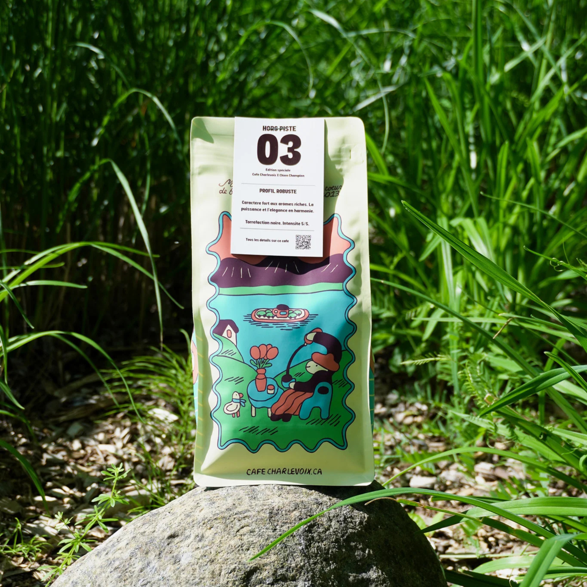 HORS-PISTE 03 Whole Bean Coffee 500 g - Café Charlevoix