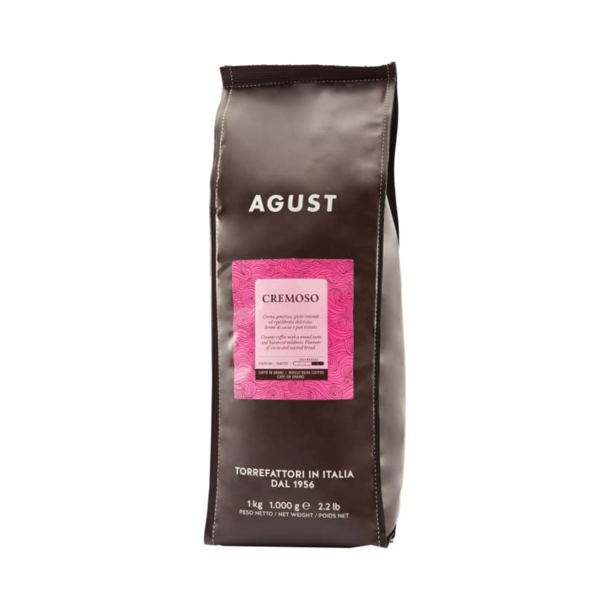 Cafés en grains Cremoso 1 kg - Agust