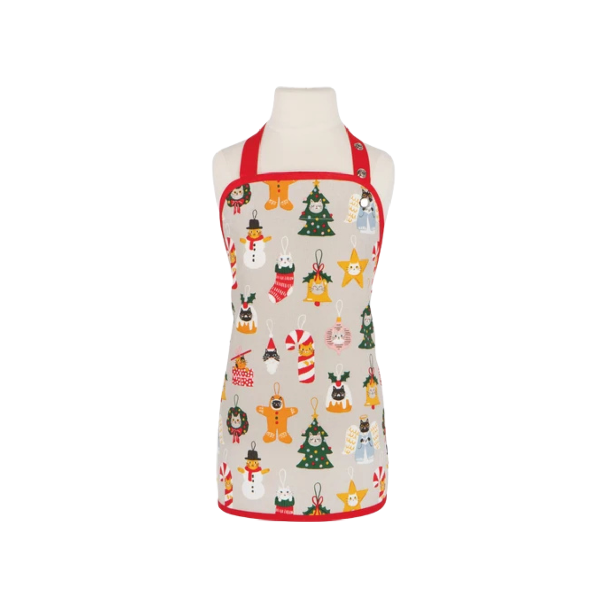 Tablier de cuisine pour enfant Chats de Noël 45,7 cm - Danica