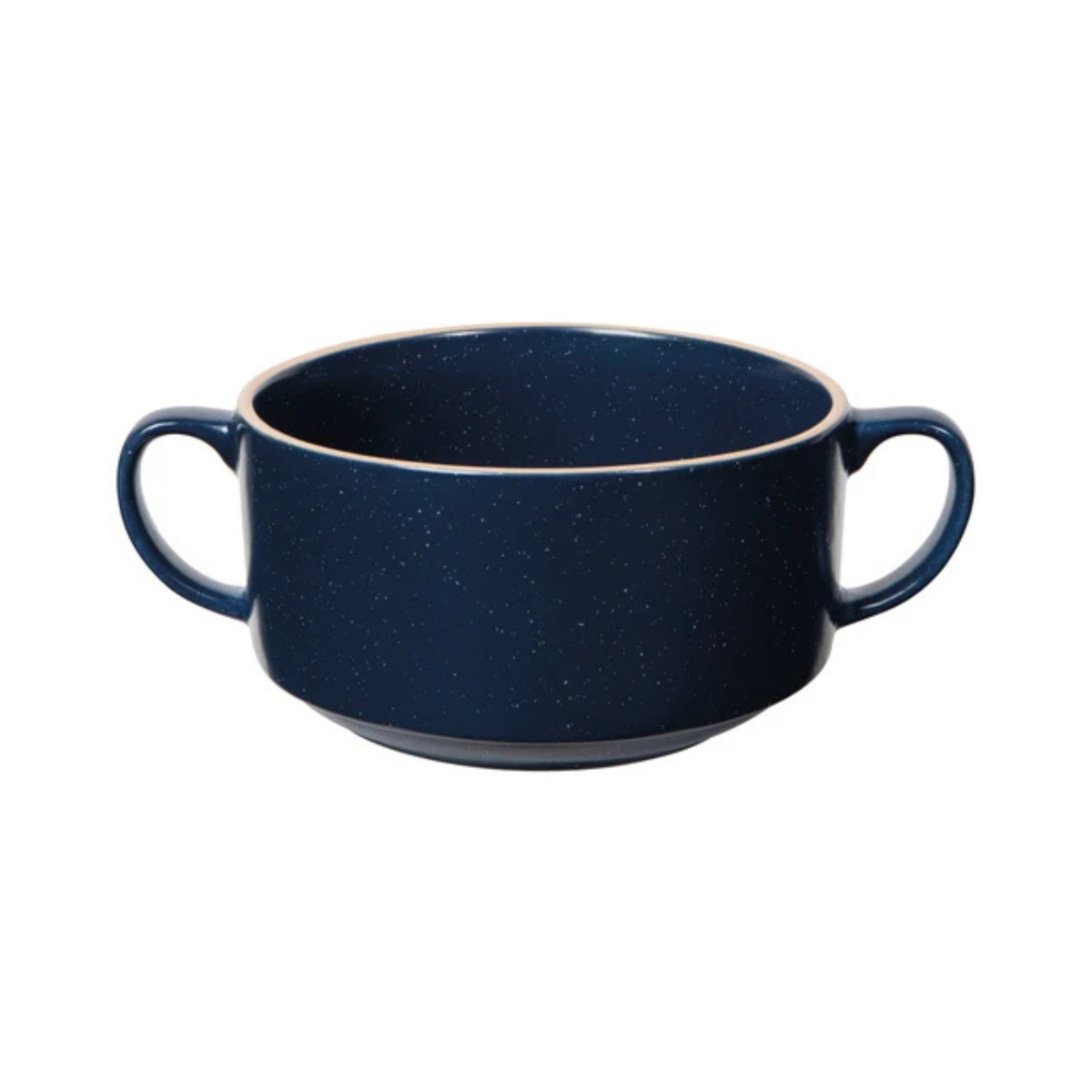 Bol en grès bleu marine avec poignées 591 ml – Now Designs