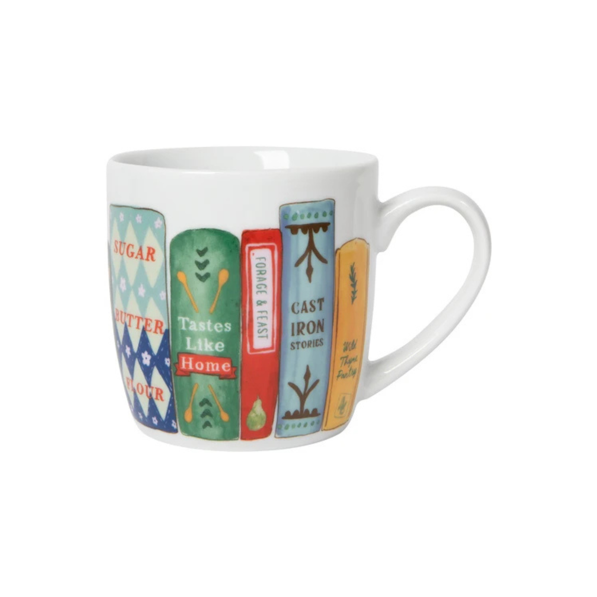 Tasse en porcelaine Livres de cuisine 355 ml - Danica