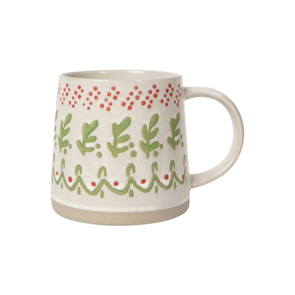Tasse en grès Atelier Gui de Noël 473 ml - Danica