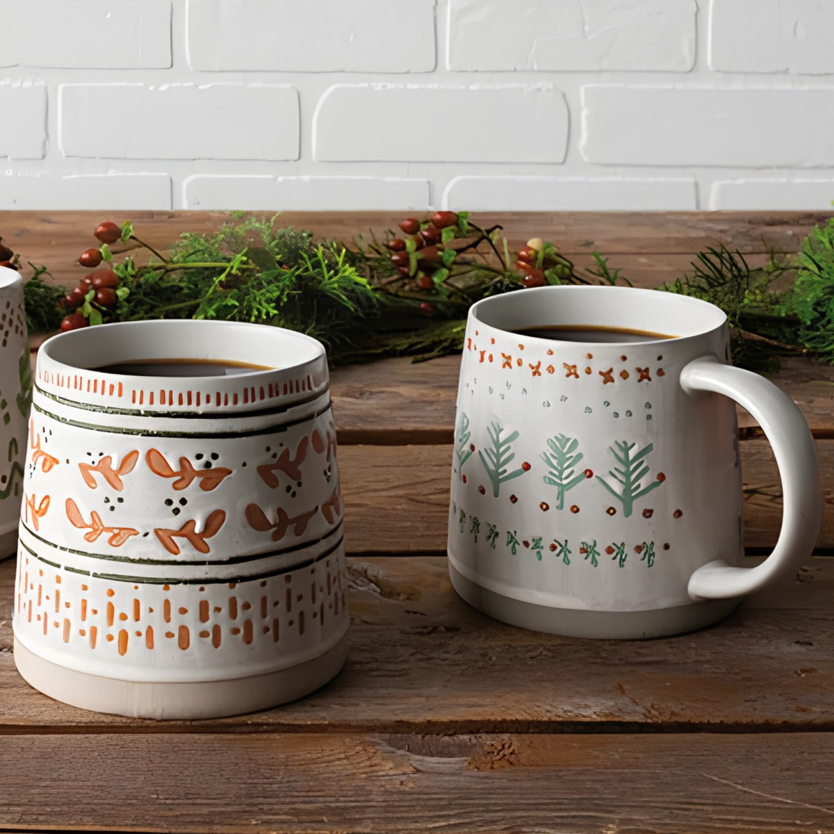 Tasse en grès Atelier Sapins 473 ml - Danica