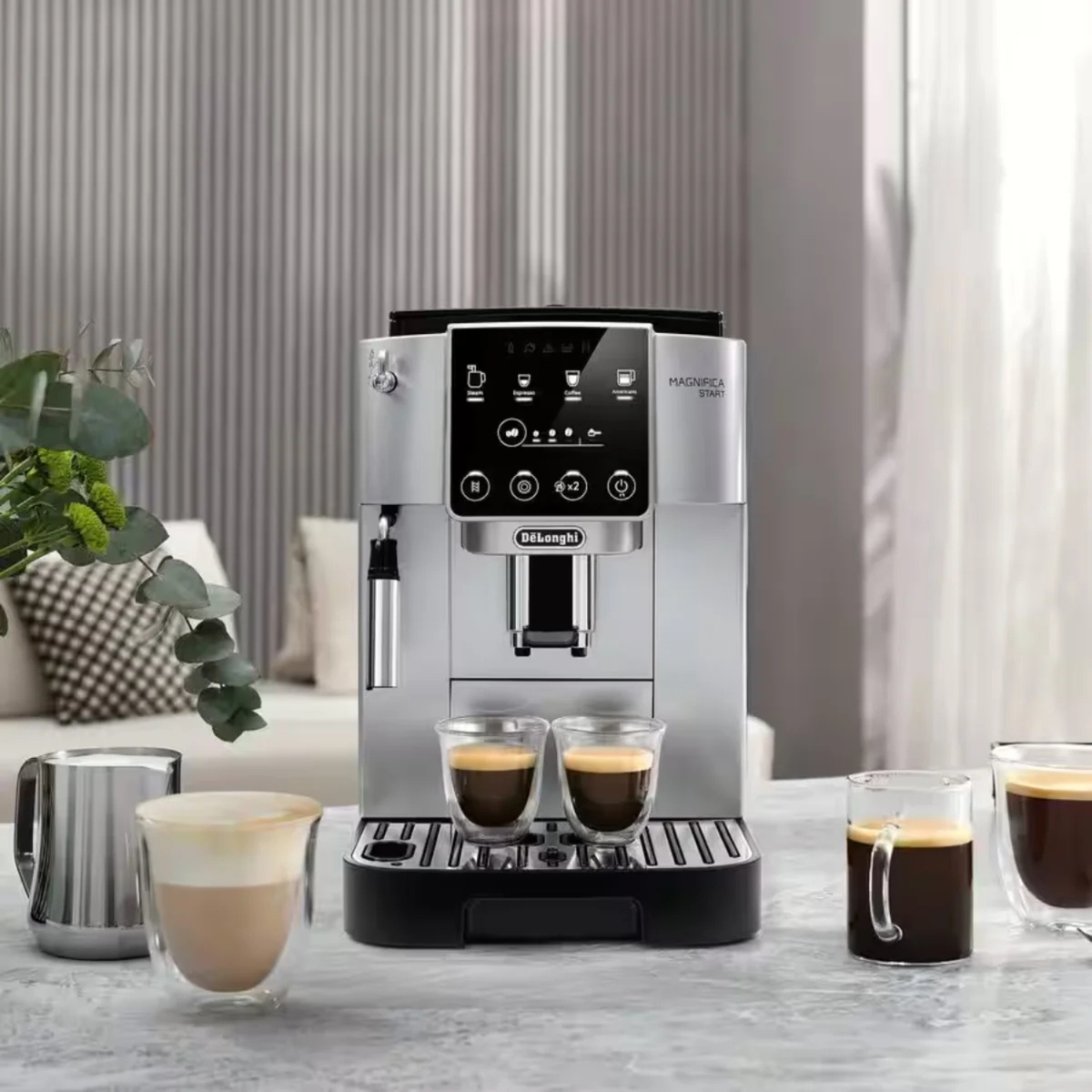 Magnifica Start LatteCrema Automatic Espresso Machine - De'Longhi