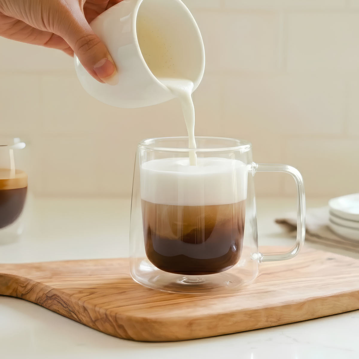 Ensemble de 2 tasses double paroi 350 ml - Ko&Co